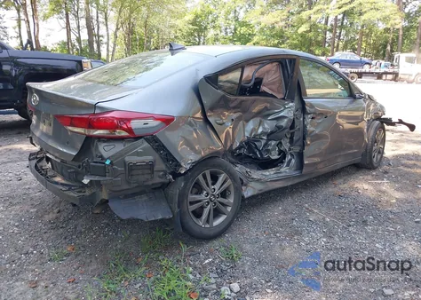 2018 Hyundai Elantra Sel из США, поврежденный, VIN 5NPD84LF8JH357724